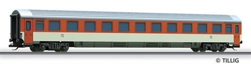 Tillig 16530 - 2nd Class Passenger Coach Bmz