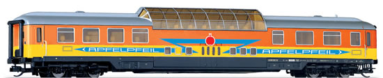 Tillig 16552 - German Observation Car ADm Apfelpfeil of the DB