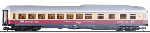 Tillig 16590 - German Dining Coach WRmh 131 TEE of the DB