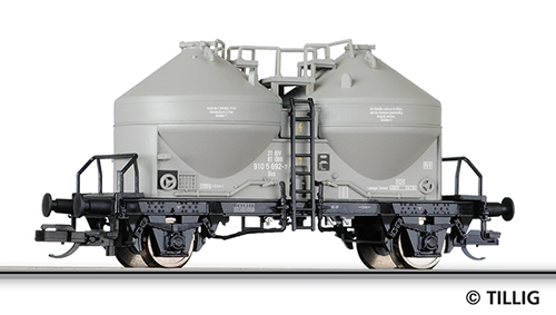 Tillig 17733 - 2-axle Silo Car Ucs of the OBB