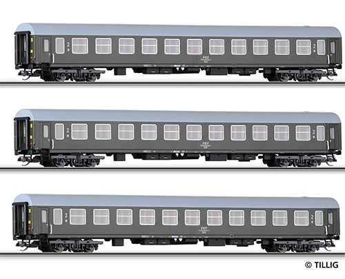 Tillig 501024 - 2nd Class Passenger Coach Set 