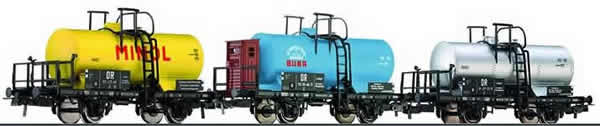 Tillig 70018 - German Tank Wagon Set of the DR