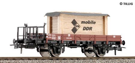 Tillig 76498 - Low side board waggon DR
