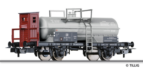 Tillig 76563 - Acid tank car Zd 53 VEB Farbenfabrik Wolfen“