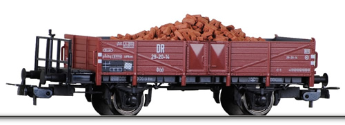 Tillig 76593 - 2-axle Gondola w. Brick load