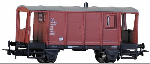 Tillig 76607 - German Baggage Car Pwg09 of the DB