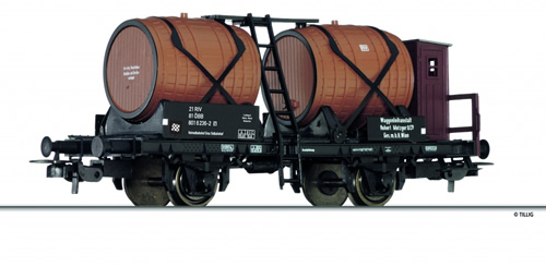 Tillig 76631 - Wine Barrel Car R Metzger of the OBB