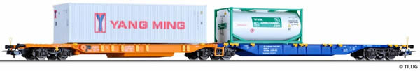 Tillig 76670 - Double Flat Car