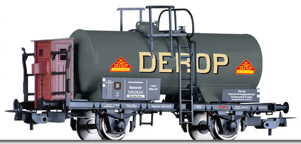 Tillig 76736 - Tank car DEROP German distribution company for Russian oil products Berlin