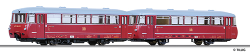 Tillig 79004 - Railbus VT 2.09 w. Trailer VB 2.07 DR