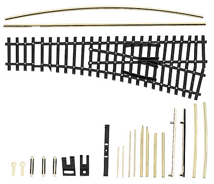 Tillig 83420 - Kit-flexible Right Turnout 15°