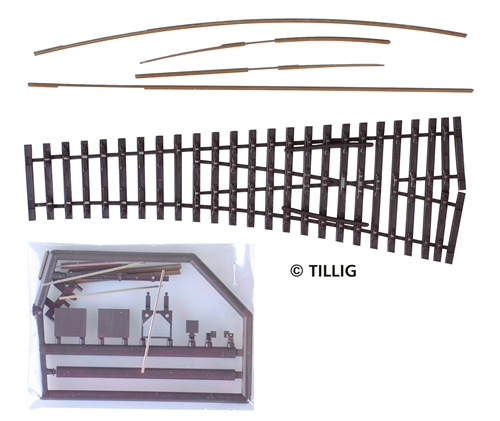 Tillig 85423 - Simple Right Points Kit