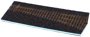 Tillig 86511 - Dark brown Track bedding for straight points EW1,15°, right branch(85341)