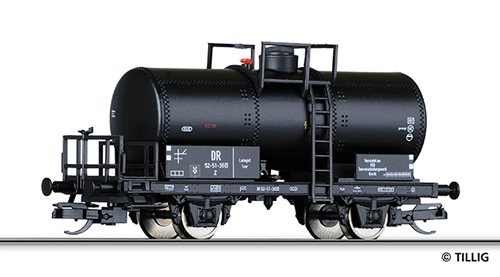 Tillig 95833 - 2-axle Tank Car of the VEB Teerverarbeitung
