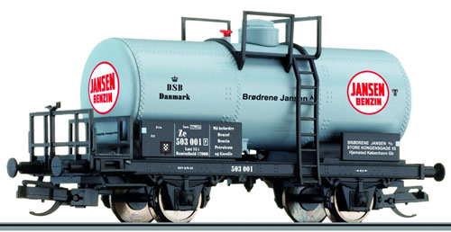 Tillig 95837 - Tank Car Jansen Benzin of the DSB