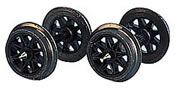 Spoked wheel sets (10 Axles)