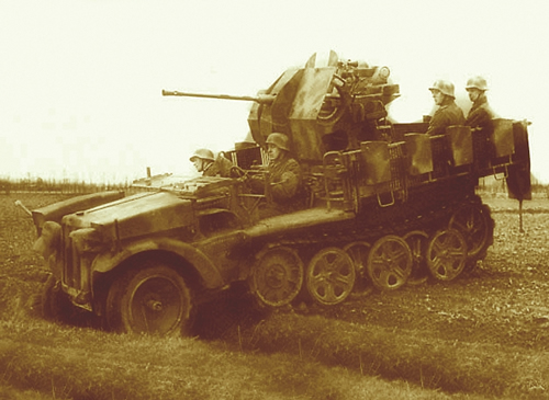 Trident 80178 - SdKfz 10/4 SfFlak 38