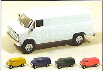 Trident 900462 - Chevy cargo van red