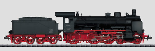 Trix 12420 - German Steam Locomotive with a Tender series 38.10-40 of the DB (Sound Decoder)