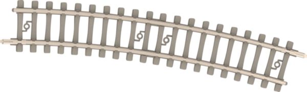 Trix 14517 - Concrete Tie Track R3 329.0 mm 15 Degrees