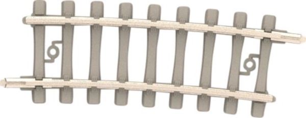 Trix 14529 - Concrete Tie Track R2b 295.4 mm 7.5 Degrees