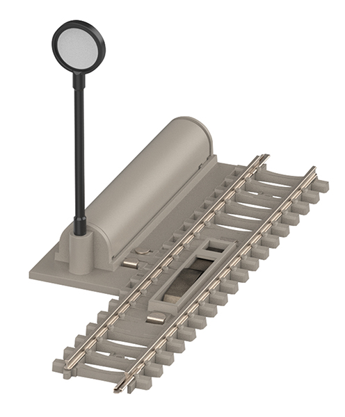 Trix 14569 - Uncoupler Track w/Concrete Ties