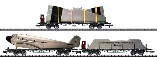 Trix 15001 - DR Airplane Transport Freight Car Set