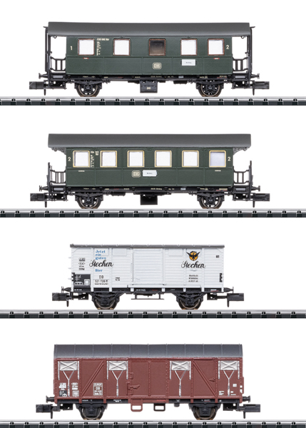 Trix 15002 - 4pc “GmP” Car Set