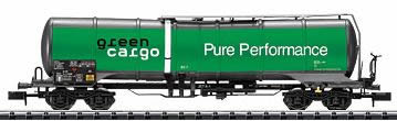 Trix 15367 - GREEN CARGO Tank Car