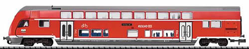 Trix 15380 - DB Regio Bi-Level Cab Control Passenger Car (NEW) 