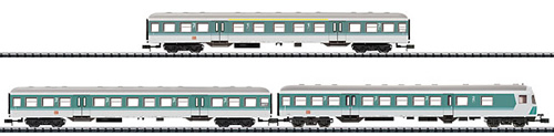 Trix 15392 - German 3pc Car Set Regional Express of the DB AG
