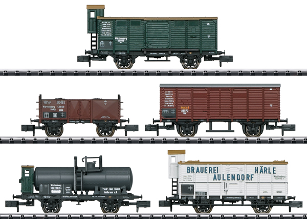 Trix 15534 - German Freight Car-Set of the W.St.E.