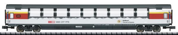 Trix 15674 - SBB Gotthard Panorama Express (GoPEx) Passenger Car Set