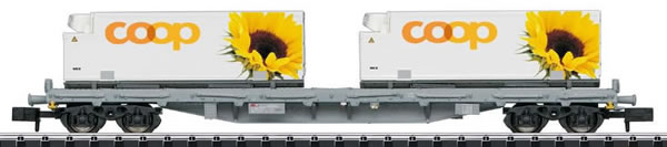 Trix 15937 - SBB Flat Car with Containers