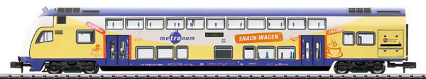 Trix 15944 - Digital Metronom Bi-Level Cab Control Car w/Built-in LED Lighting DCC/Sx