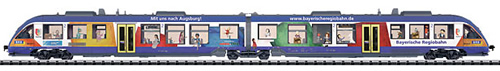Trix 16481 - German Diesel Commuter DMUs LINT 