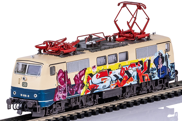 Trix 16724 - Electric Locomotive Class 111 “Zeitgenössische Kunst” (Contemporary Art) (Sound Decoder) (MHI Exclu