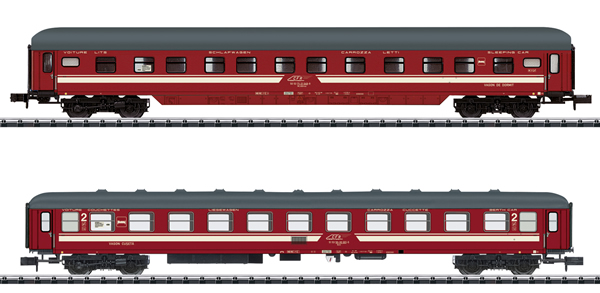 Trix 18254 - EC Venezia Car Set Part 3