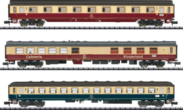 Trix 18274 - German 1922 Passenger Car Set 1 of the DB