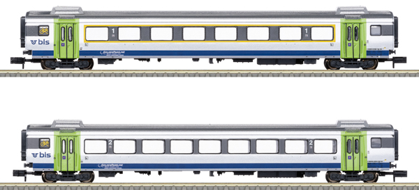 Trix 18294 - 2pc BLS Golden Pass Line Car Set