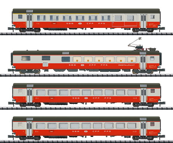 Trix 18720 - SWISS Passenger Car Set, Set A of the SBB