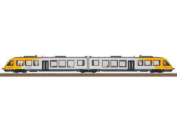 Trix 22486 - Danish Diesel Powered Rail Car Class 648.2 of the DSB (DCC Sound Decoder)