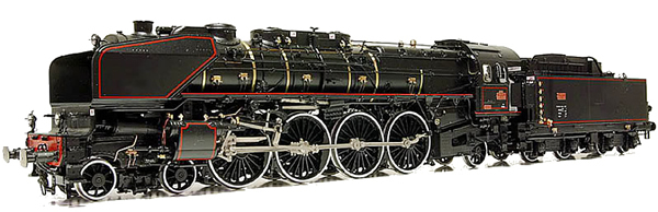 Trix 22941 - French Express Train Steam Locomotive Class 241-A 65 of the SNCF (DCC Sound Decoder)