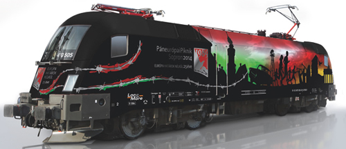 Trix 22964 - Hungarian Electric Locomotive BR 182 of the GYSEV, Sound