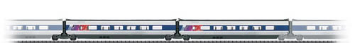 Trix 23439 - Add-On Car Set 2 for the TGV POS