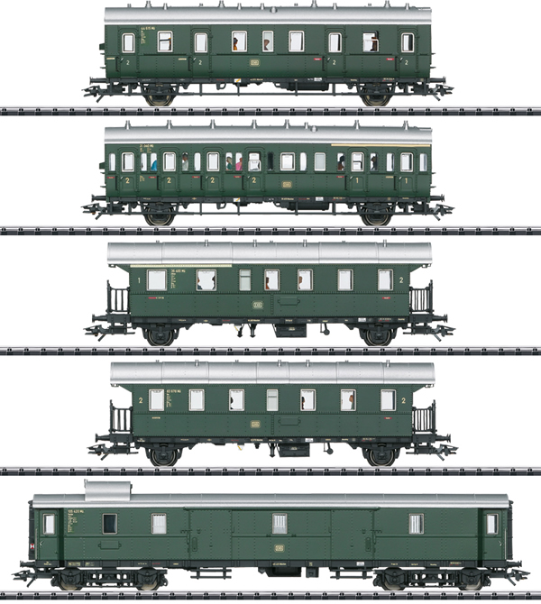 Trix 23458 - Passenger Car Set for the Class E 44.5 - INSIDER MODEL