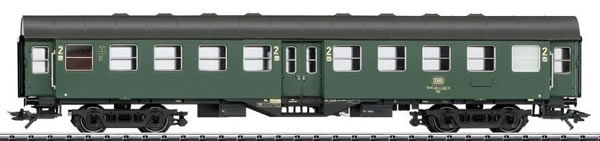Trix 23492 - DB Passenger Car Umbauwagen, 2nd class w/built-in LED Lighting