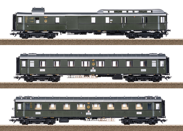 Trix 23650 - 3pc FD 226 Express Train Car Set for the Class 01