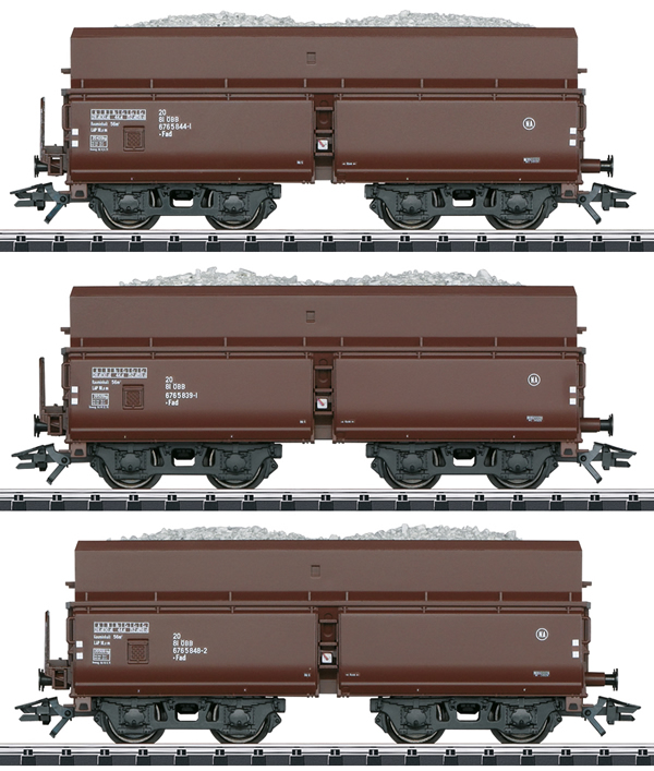 Trix 24121 - Austrian Hopper Car Set of the OBB