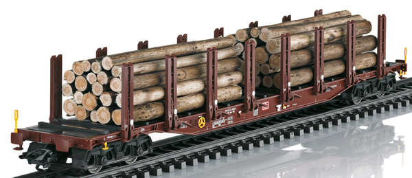 Trix 24146 - Wood Transport Stake Car Set